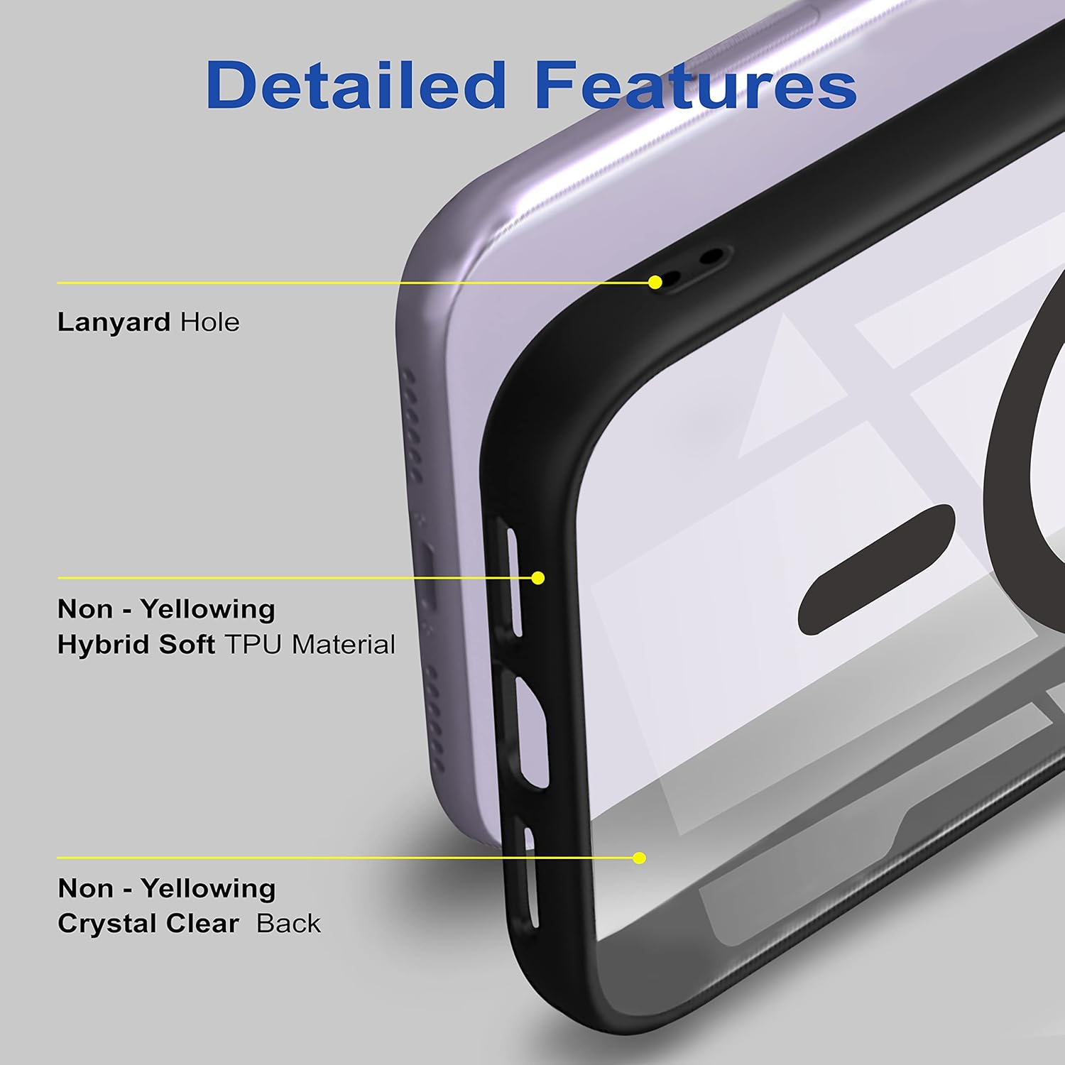 Iphone 15 Transparent Magsafe Cover