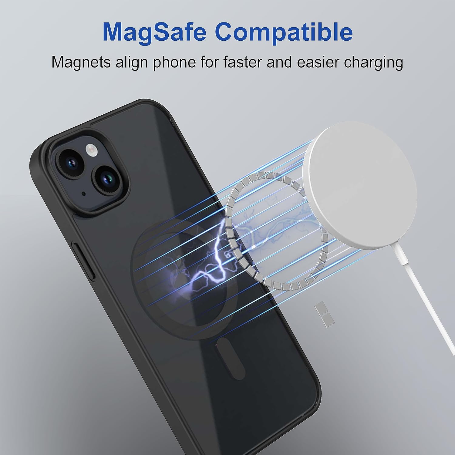 Iphone 15 Transparent Magsafe Cover