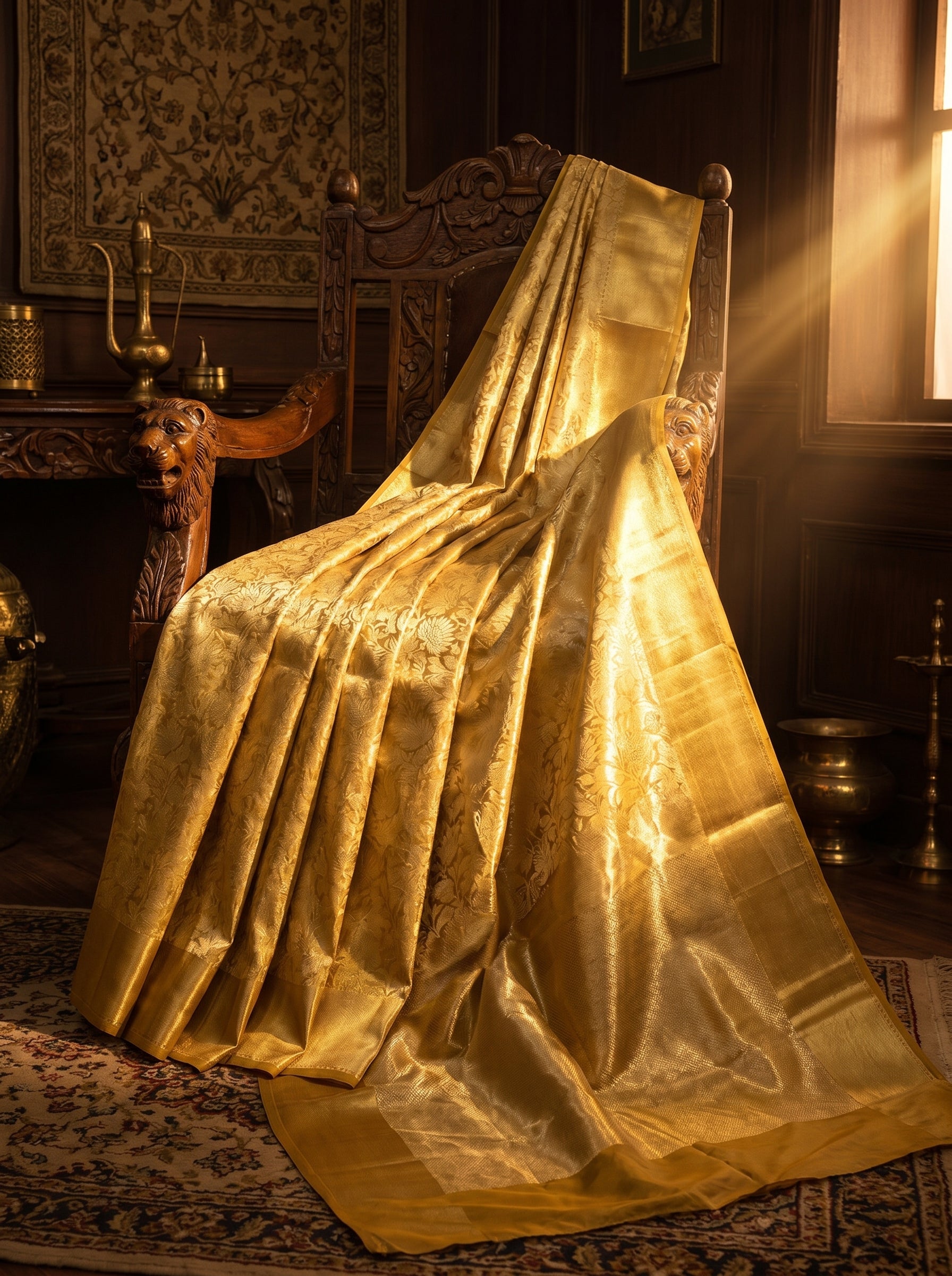 Swarnalata Handwoven Banarasi Saree